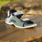 FUEL 2112-02 Men’s Outdoor Comfortable Daily Wear Sports Sandals (Sea-Green)